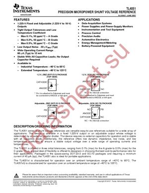 TL4051C12IDCKR datasheet  